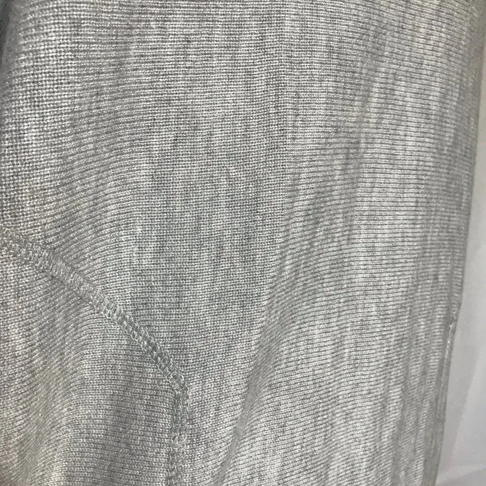 Willi Smith Gray Dolman 3/4 Sleeve Tunic Sweater